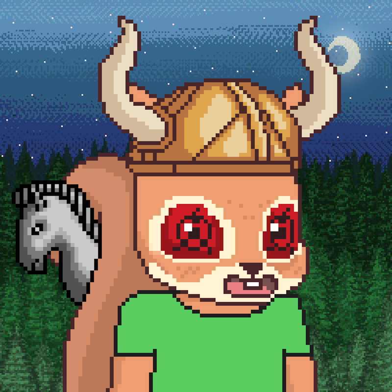 Pixel Squirrels #9008